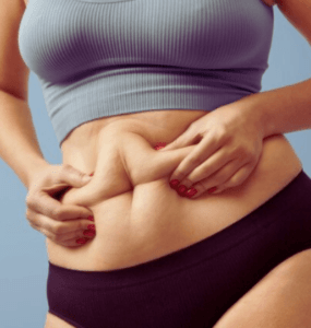 Chá para redução da gordura abdominal