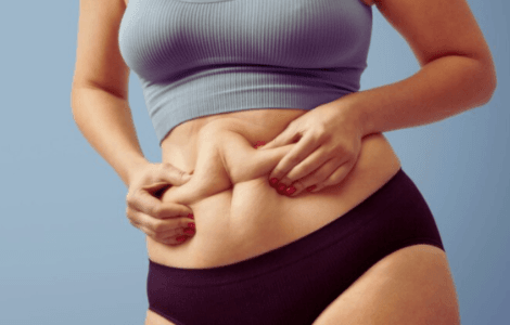Chá para redução da gordura abdominal