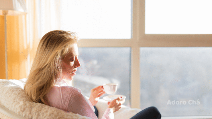 Degustando um delicioso cha 12