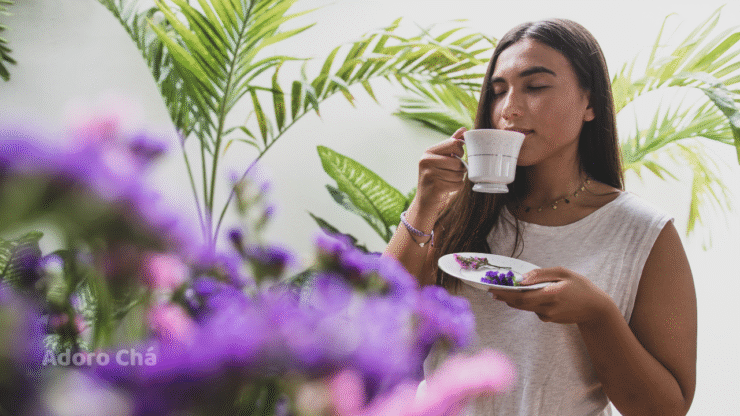 Chás podem substituir medicamentos tradicionais? 1 Degustando um delicioso cha 14