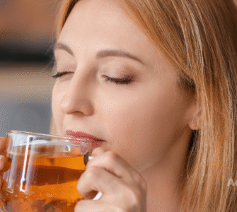 Degustando um delicioso cha 2